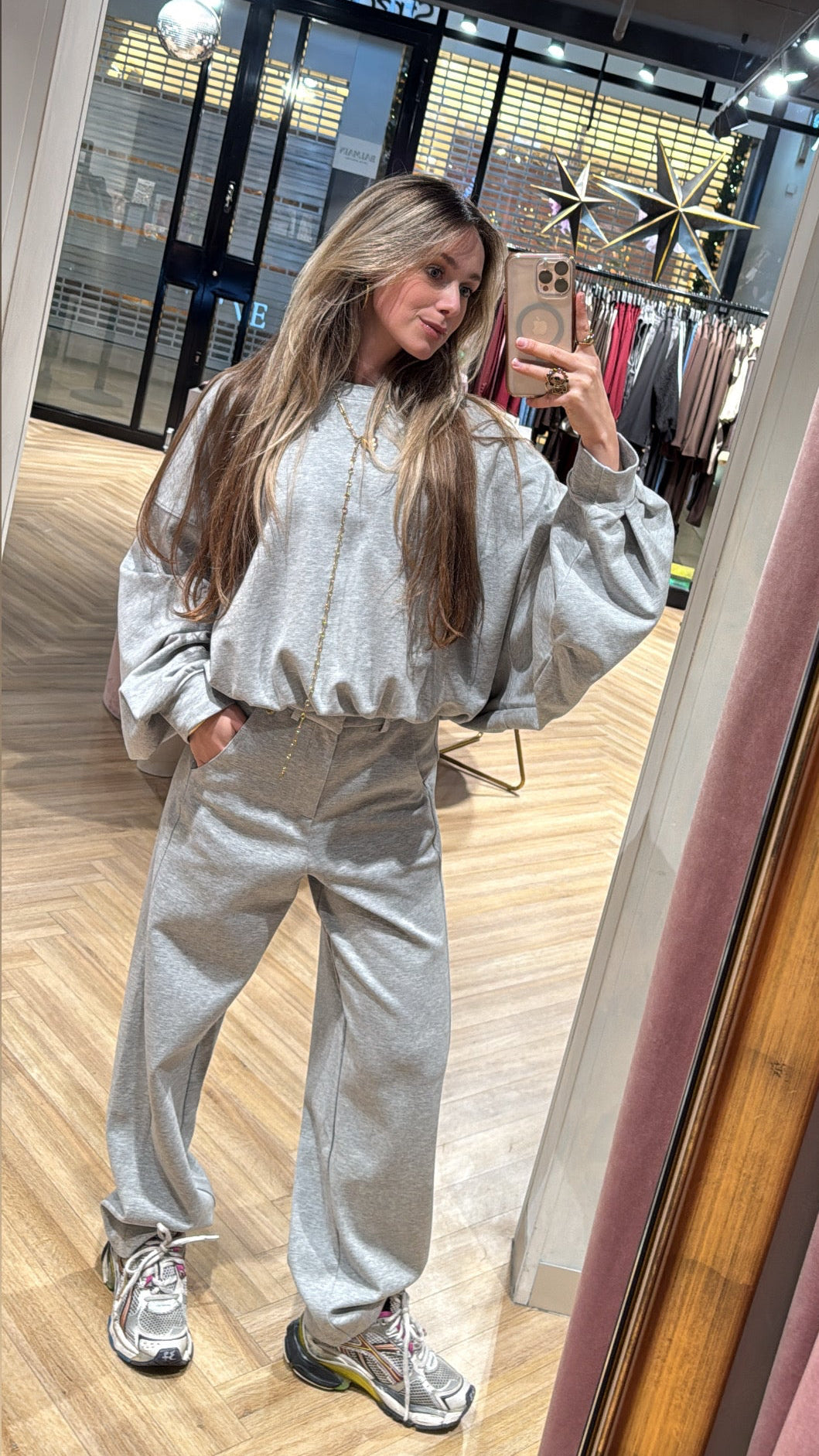 Straight fit pants