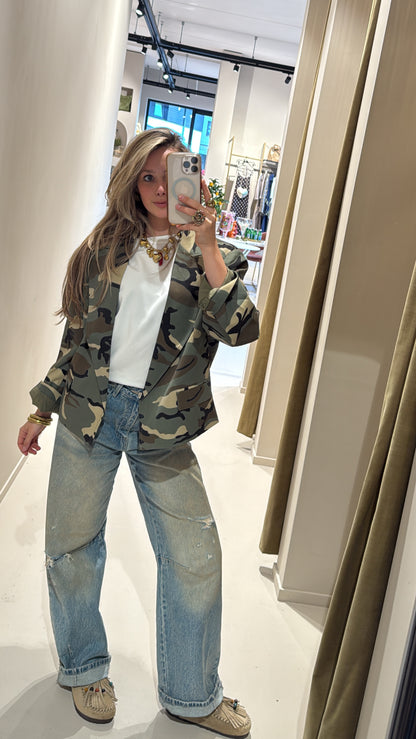 Blazer kort - camouflage