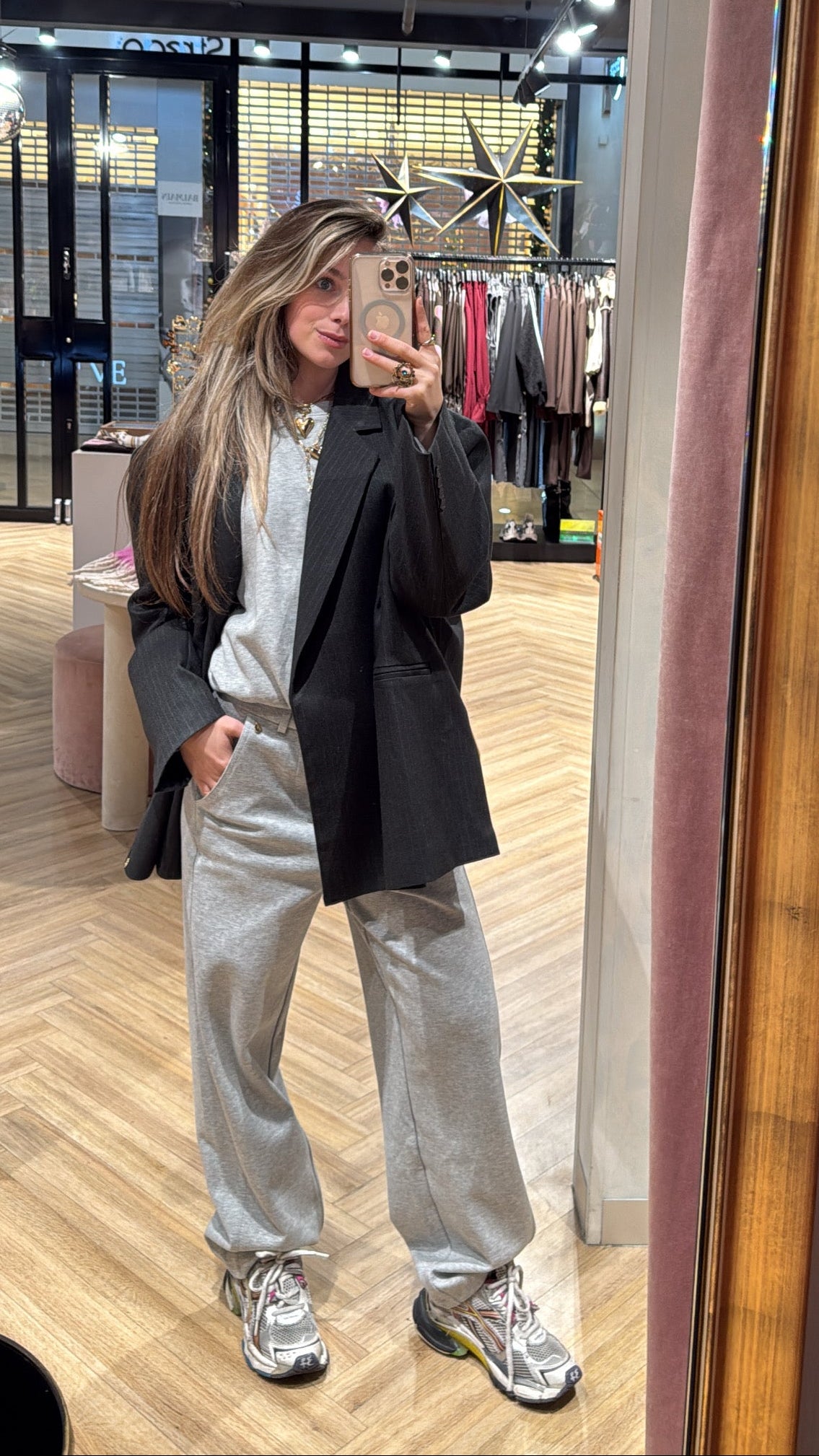 Straight fit pants