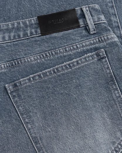 Homage - Bowie extra wide barrel jeans with cutseams