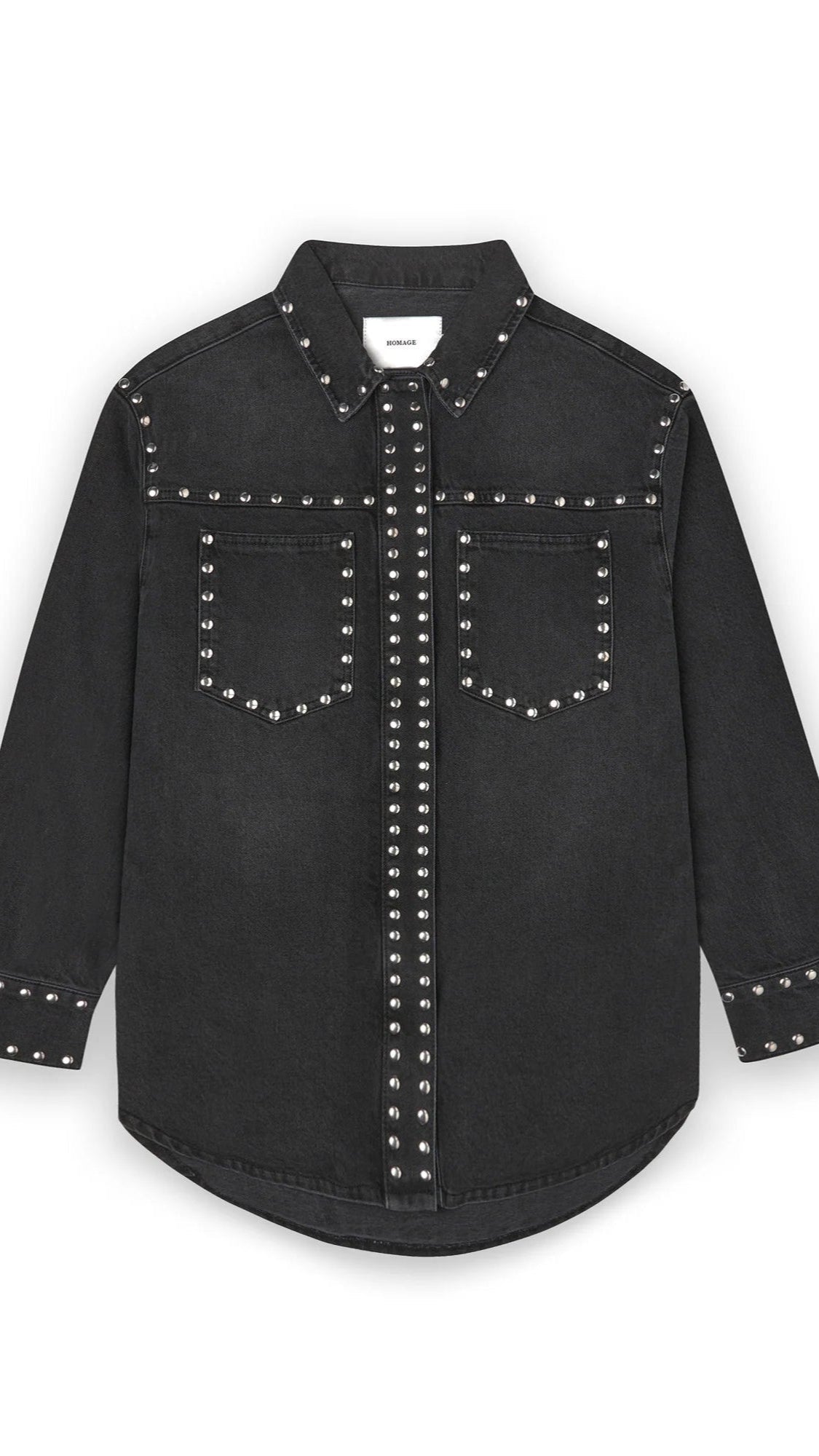 Homage - Denim Jacket With Studs