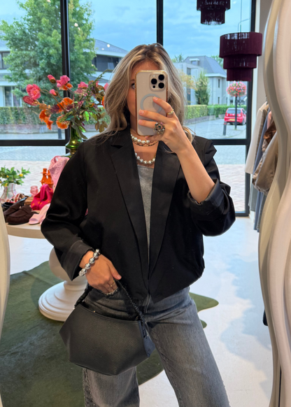 Blazer kort - Alice zwart