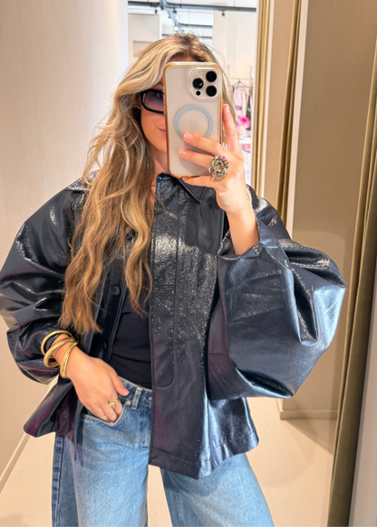 Lak jacket - navy