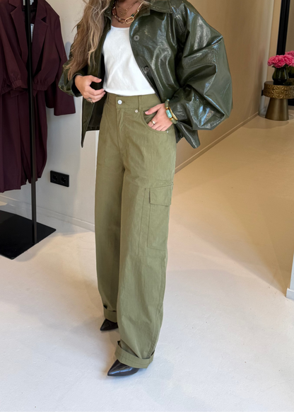 Lak jacket - Khaki