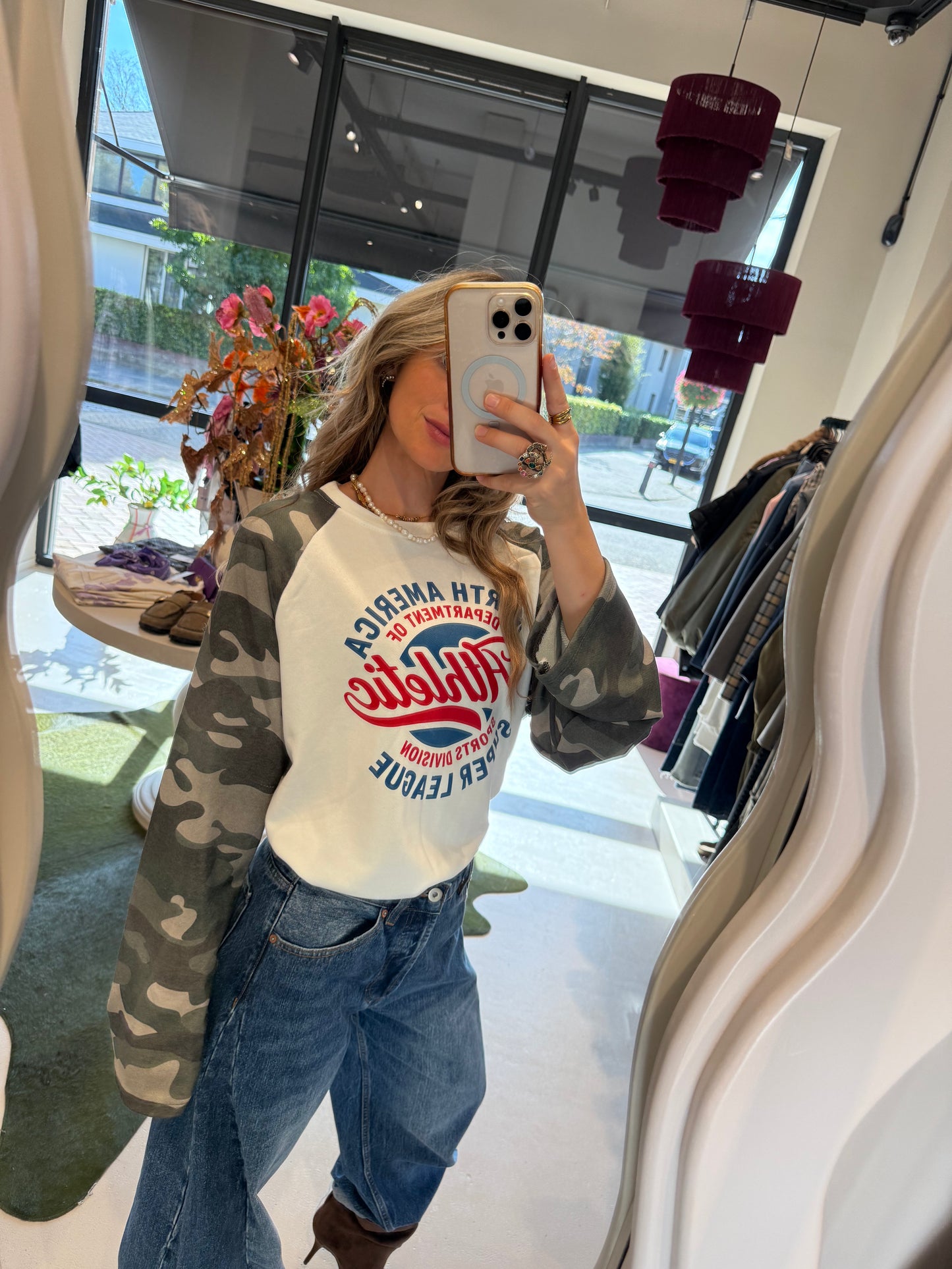 Longsleeve camouflage - multi