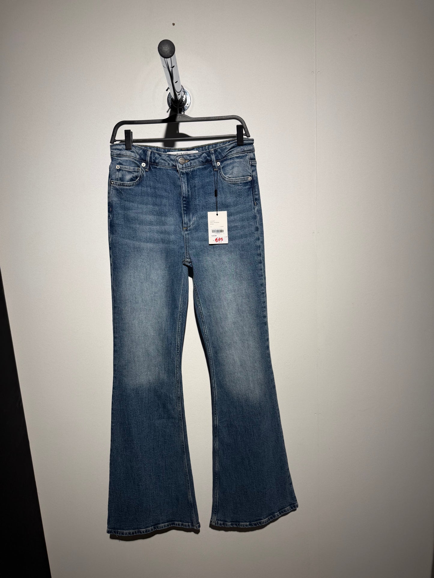 Homage angelina wide flared jeans