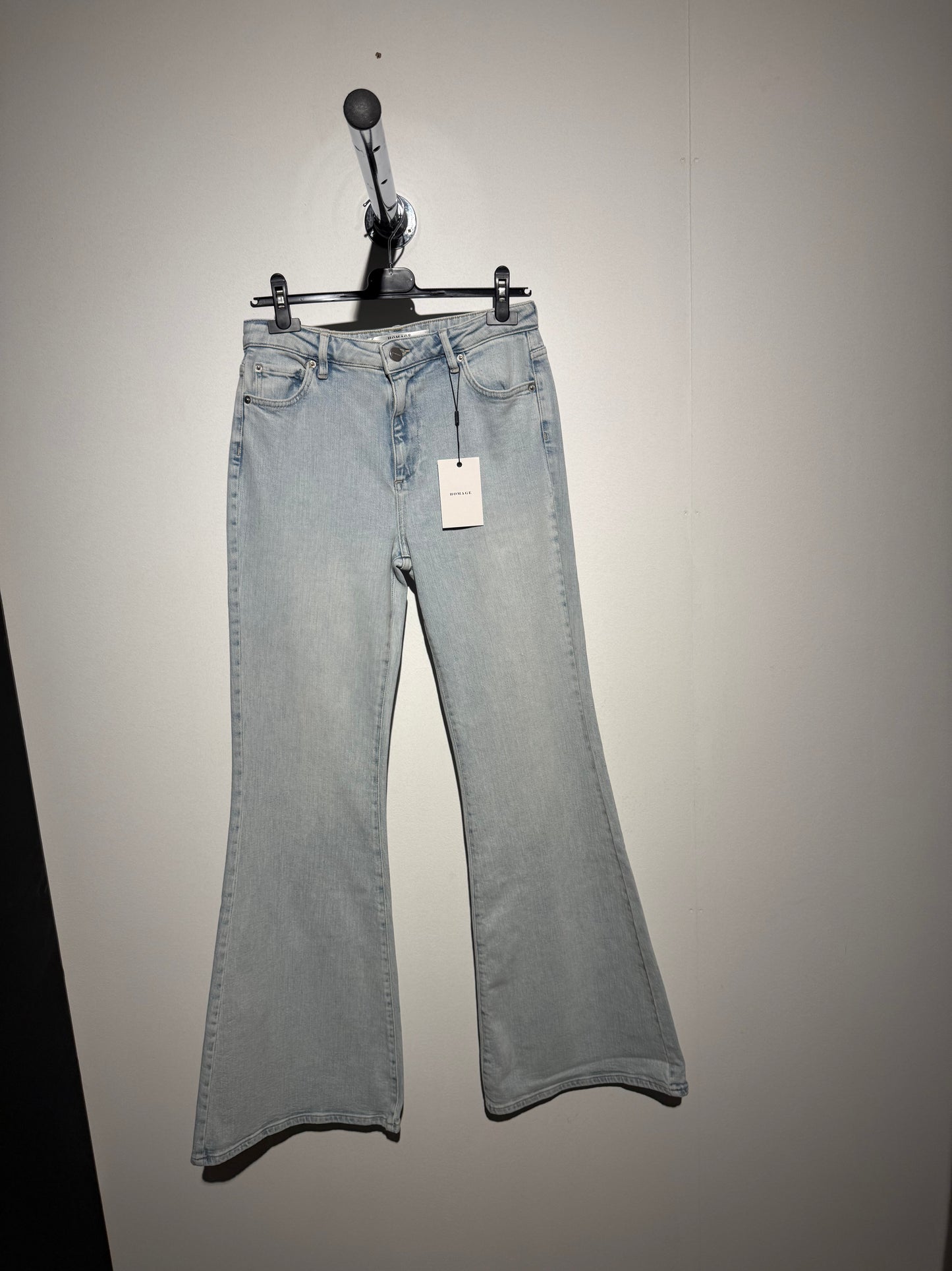 Homage angelina wide flared jeans