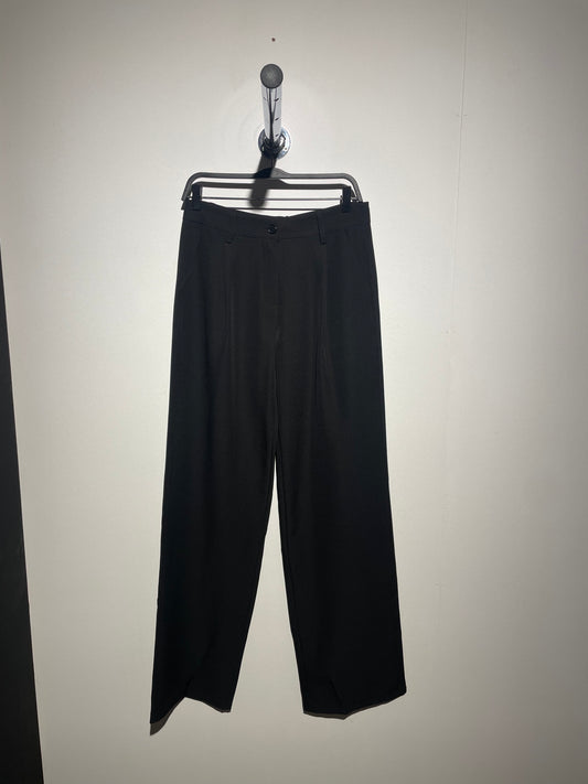 Eight paris pantalon straight fit zwart