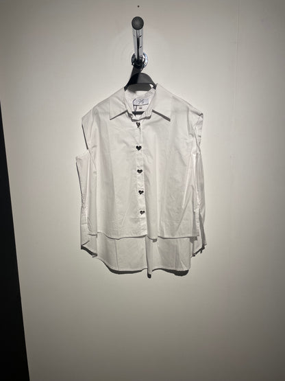 JS blouse hart button