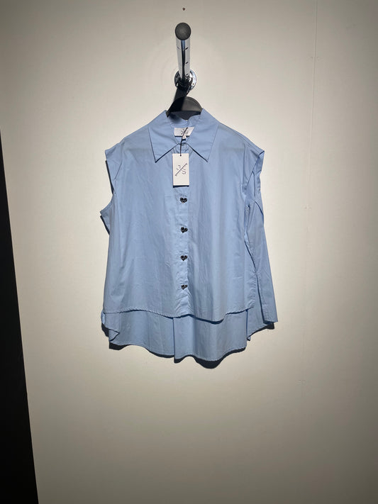 JS blouse hart button
