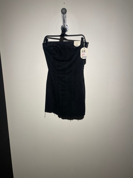 RD denim bandeau dress mini