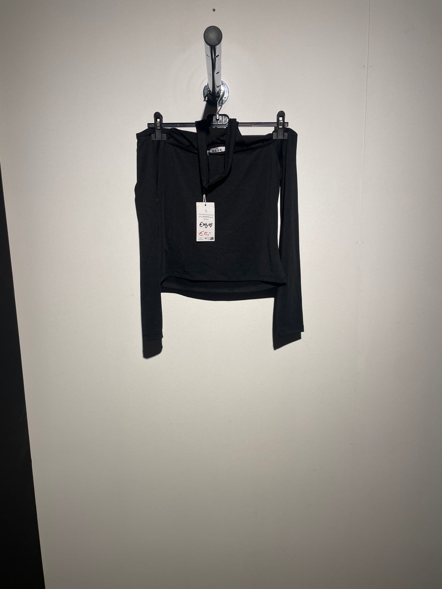 NA-KD long sleeve halterneck