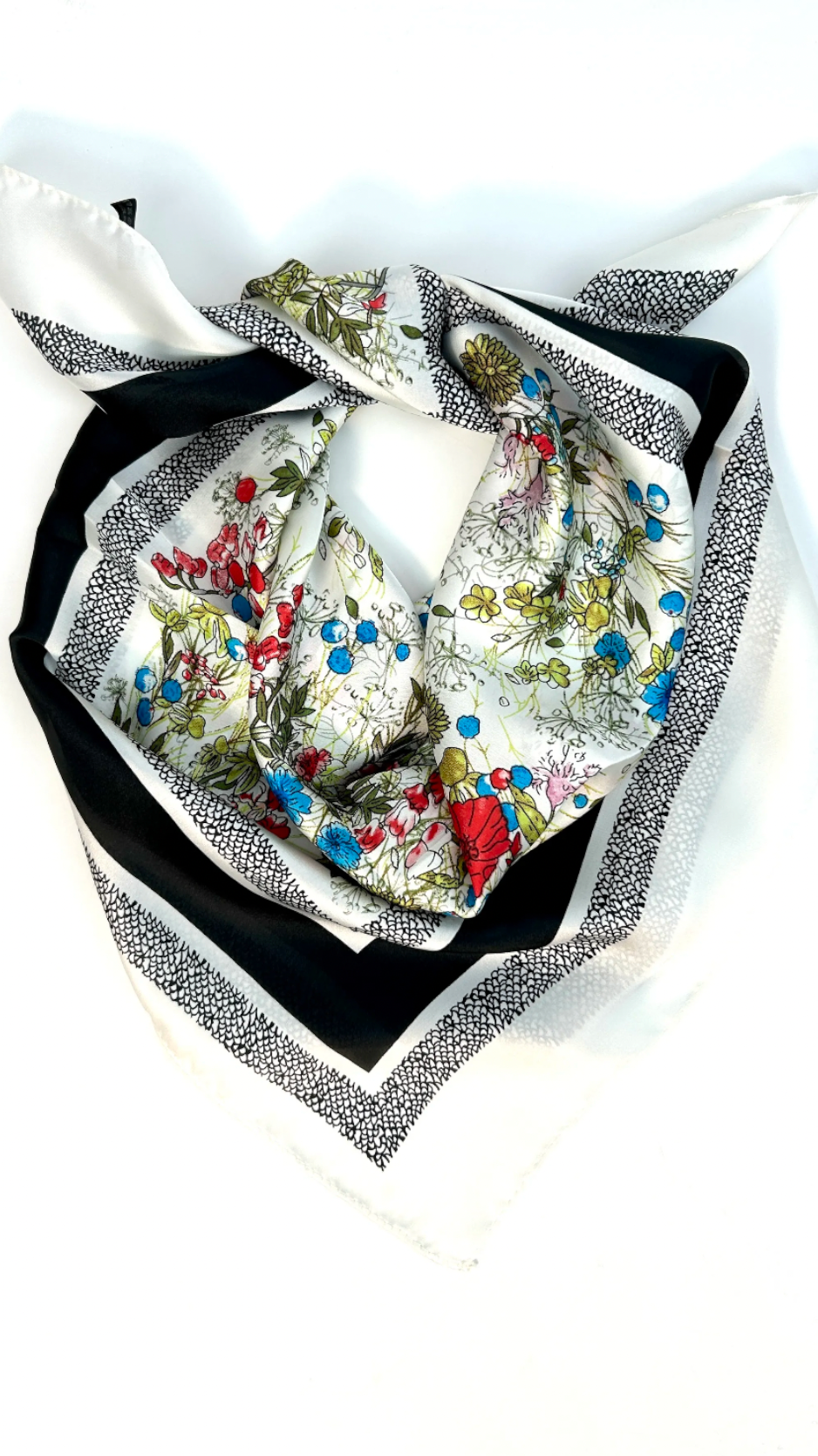 Satin scarf