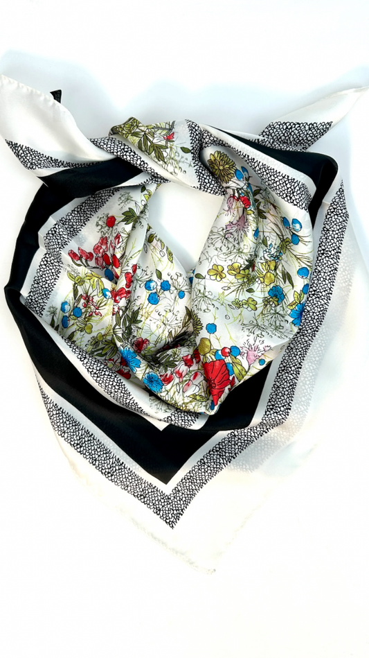 Satin scarf