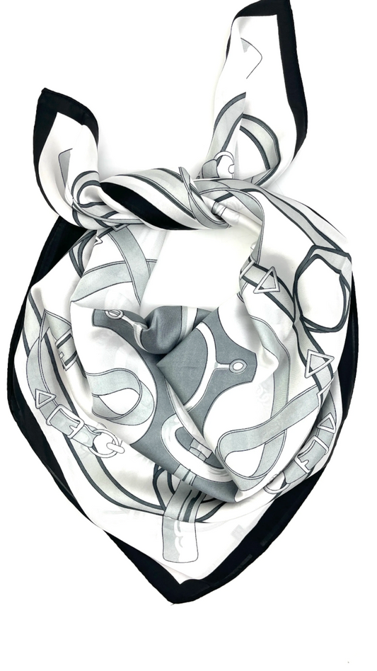 Satin scarf
