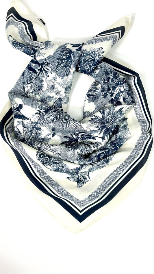 Satin scarf