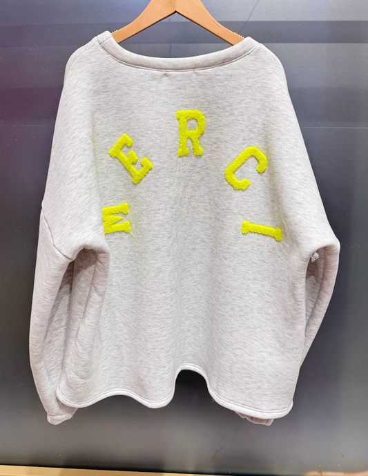 Merci sweater oversized